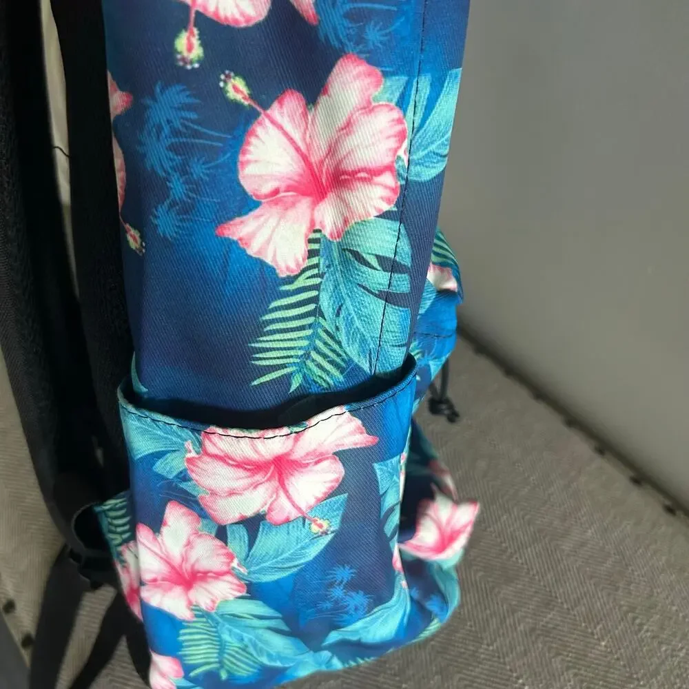 Vaschy all over tropical print backpack​